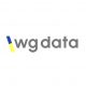 Hier sehen Sie das WG-DATA Logo in blau gelb (Flaggenfarbe der Ukraine).